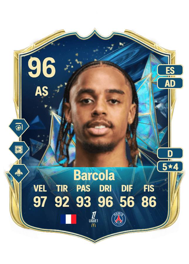 Bradley Barcola card