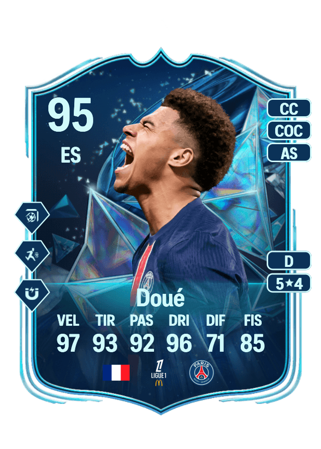 Désiré Doué card