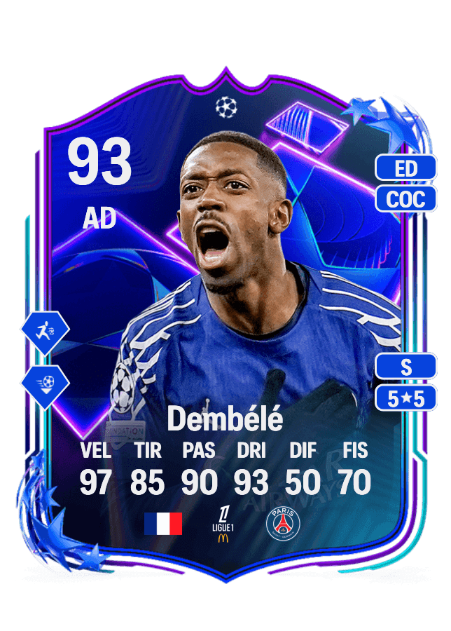Ousmane Dembélé card