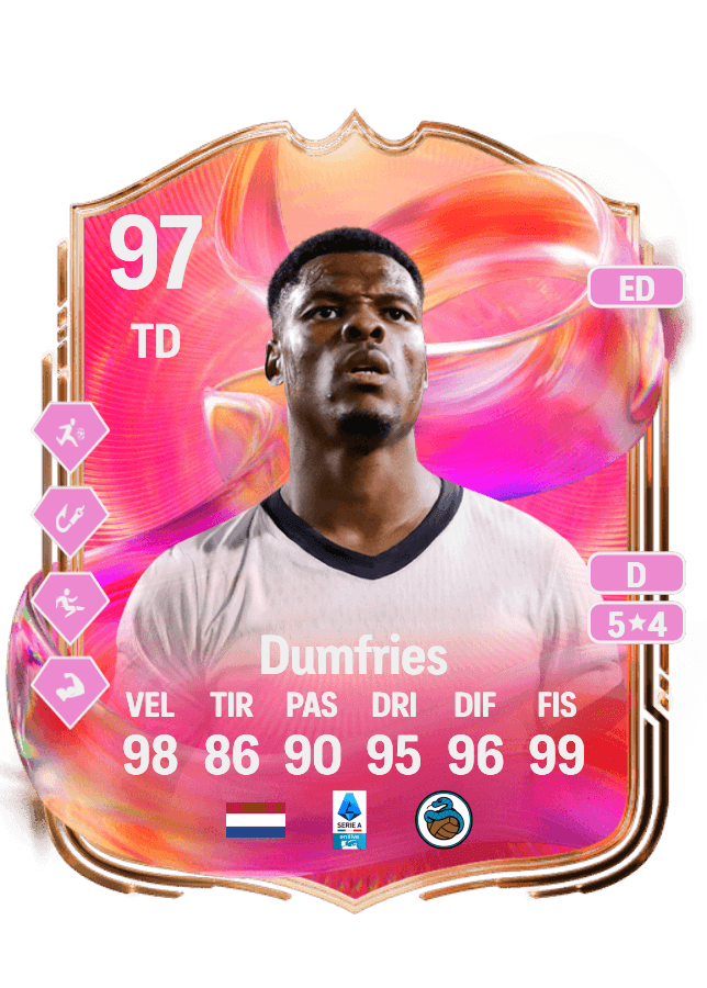 Denzel Dumfries card