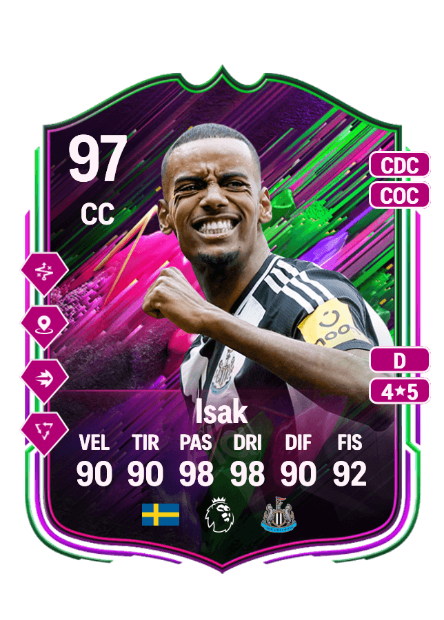 Alexander Isak card