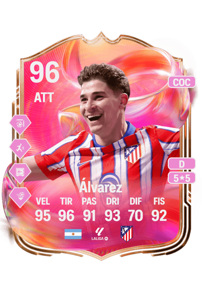 Julián Álvarez card