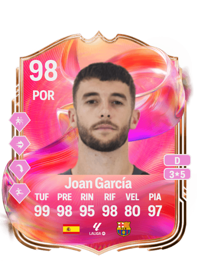 Joan García card