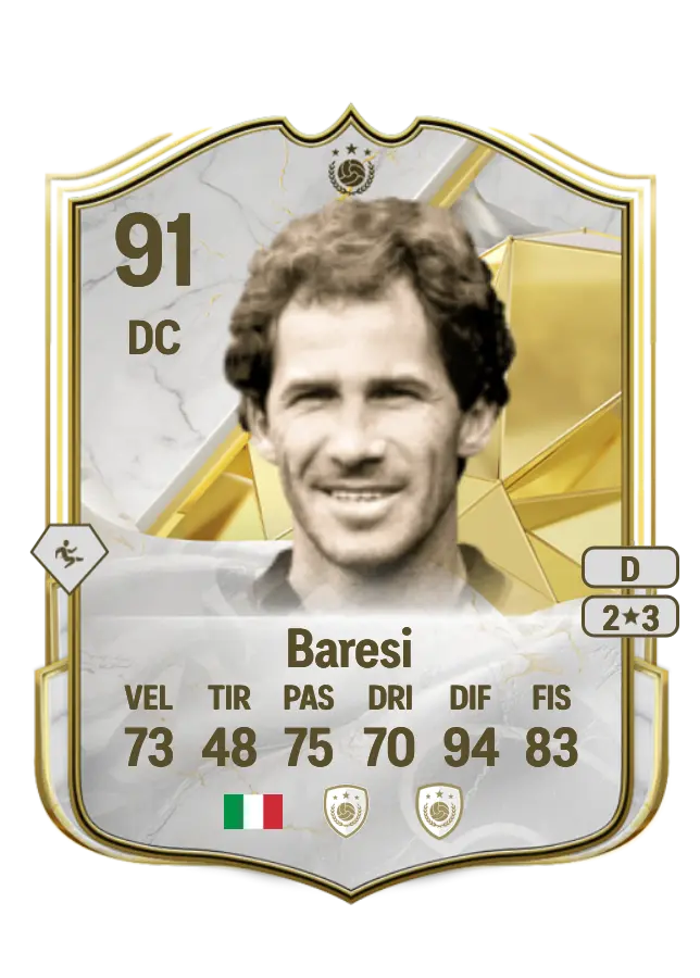 Franco Baresi card