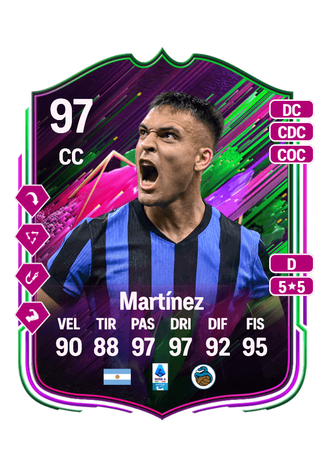 Lautaro Martínez card