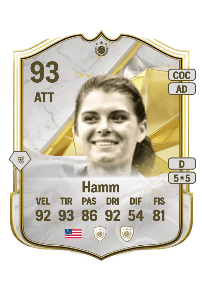 Mia Hamm card