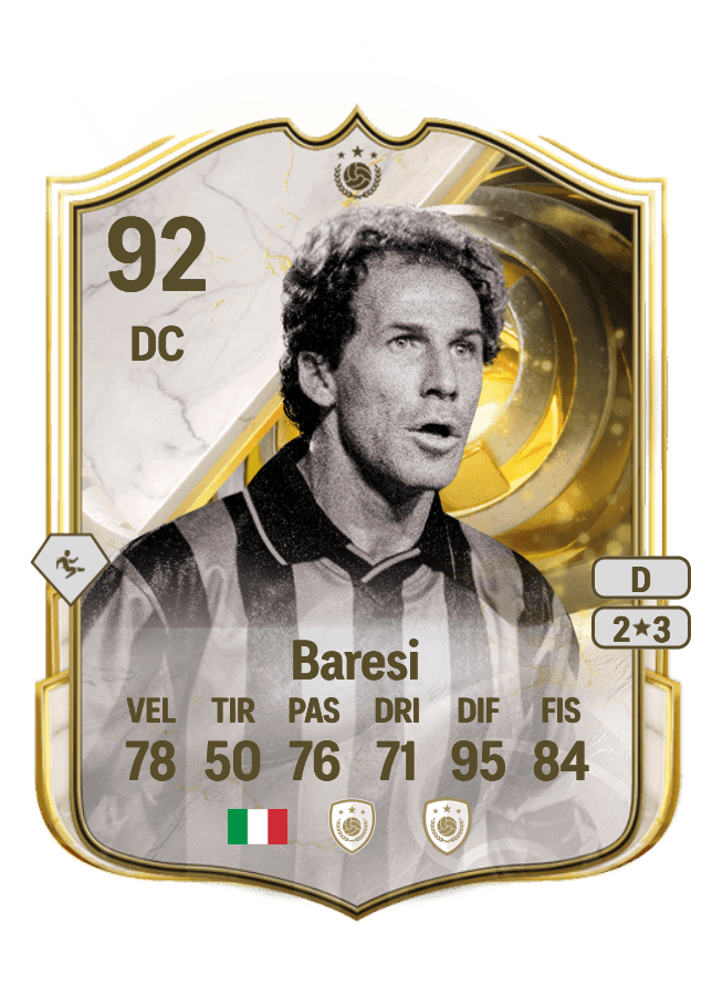 Franco Baresi card
