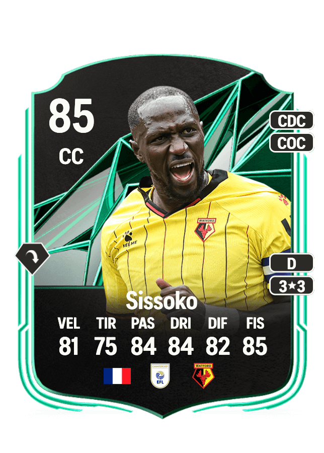 Moussa Sissoko card