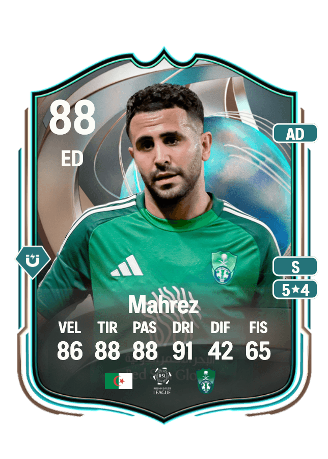 Riyad Mahrez card