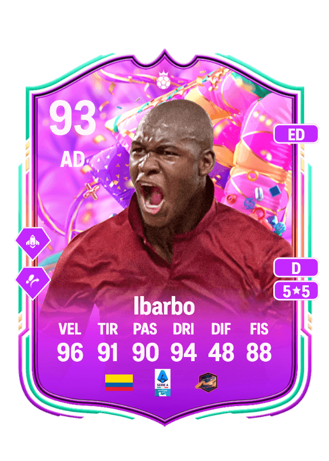 Víctor Ibarbo card