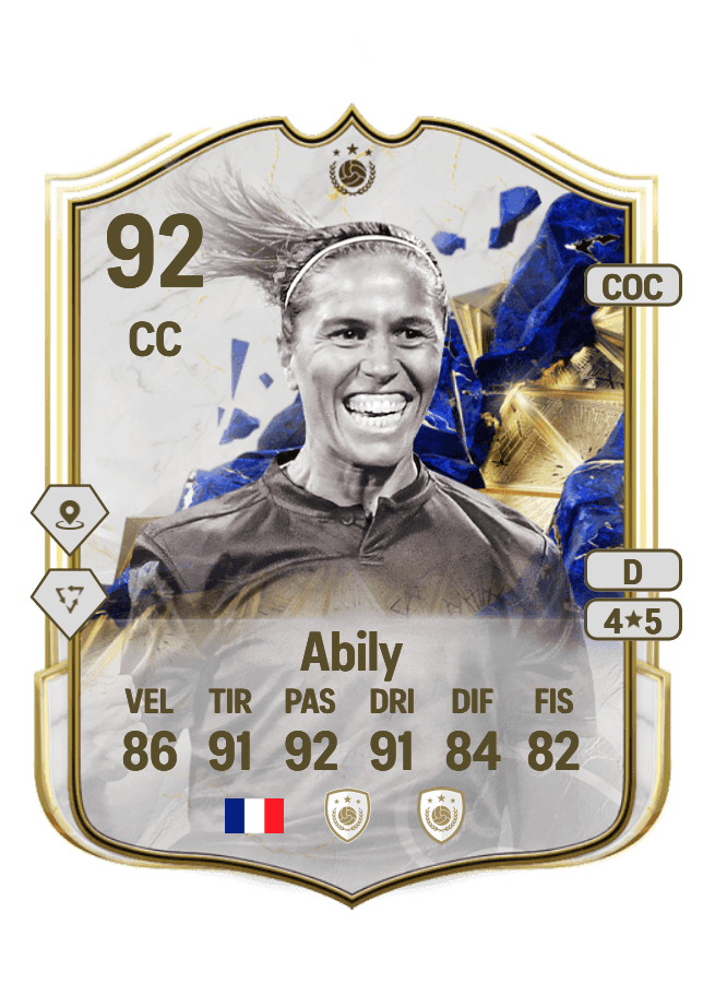 Camille Abily card