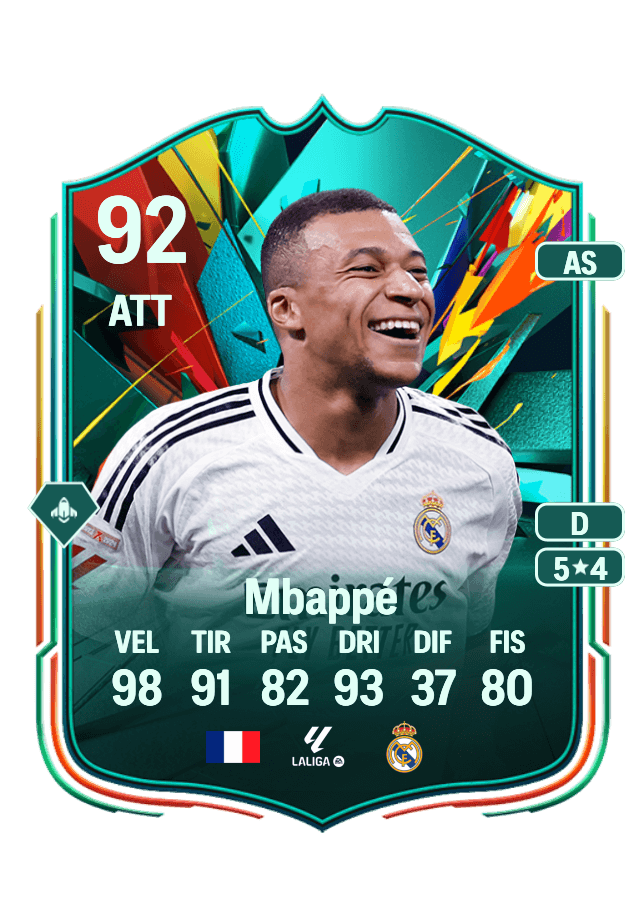 Kylian Mbappé card