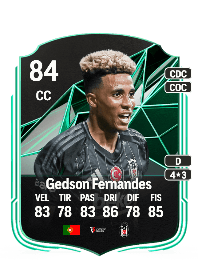 Gedson Fernandes card