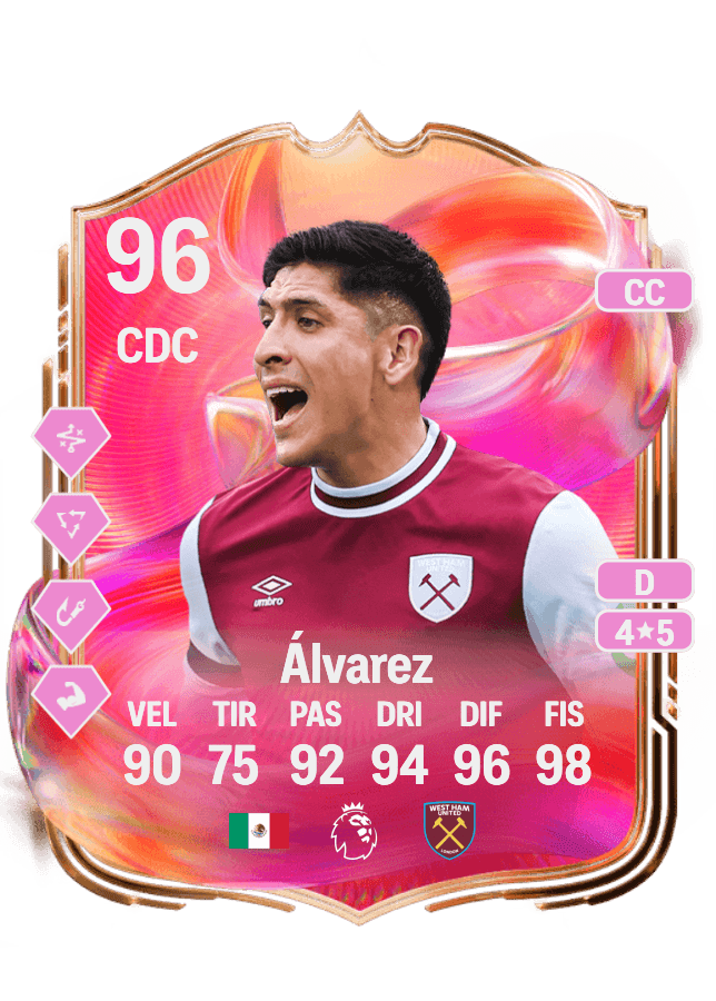 Edson Álvarez card