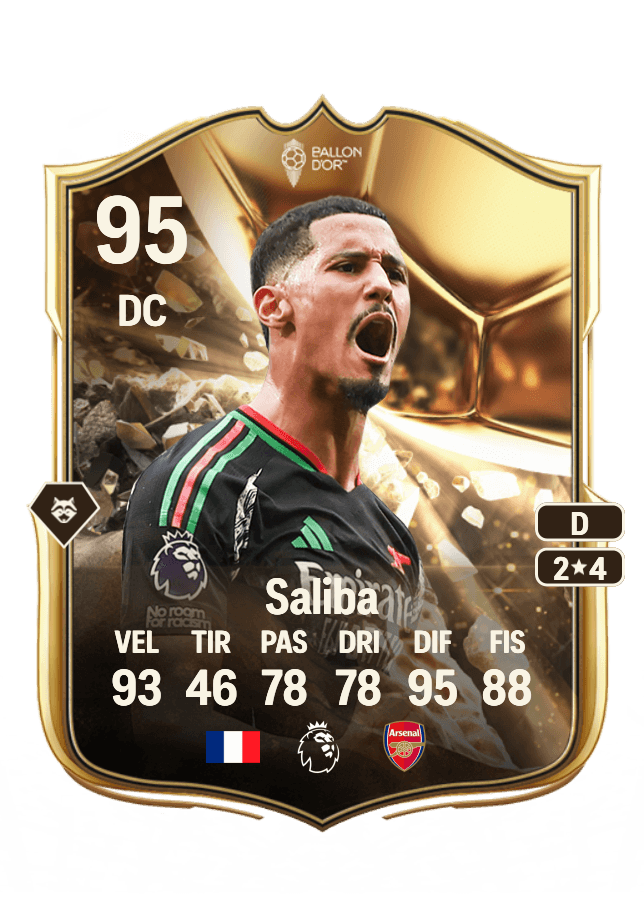 William Saliba card