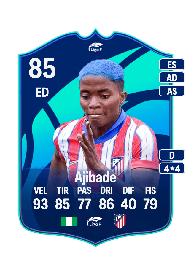 Rasheedat Ajibade card