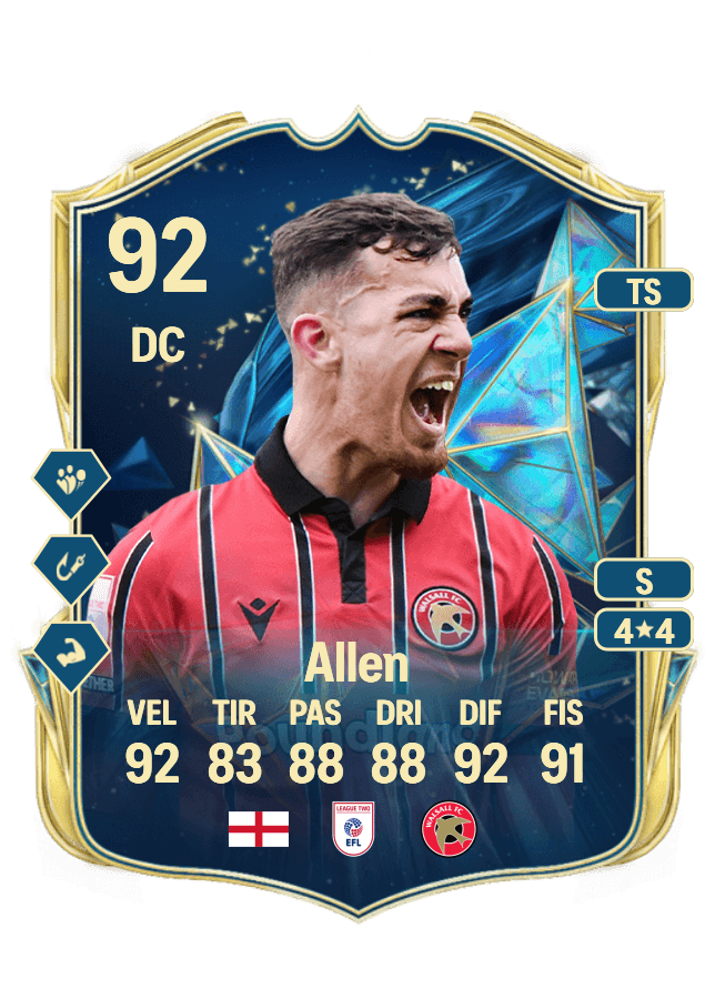 Taylor Allen card