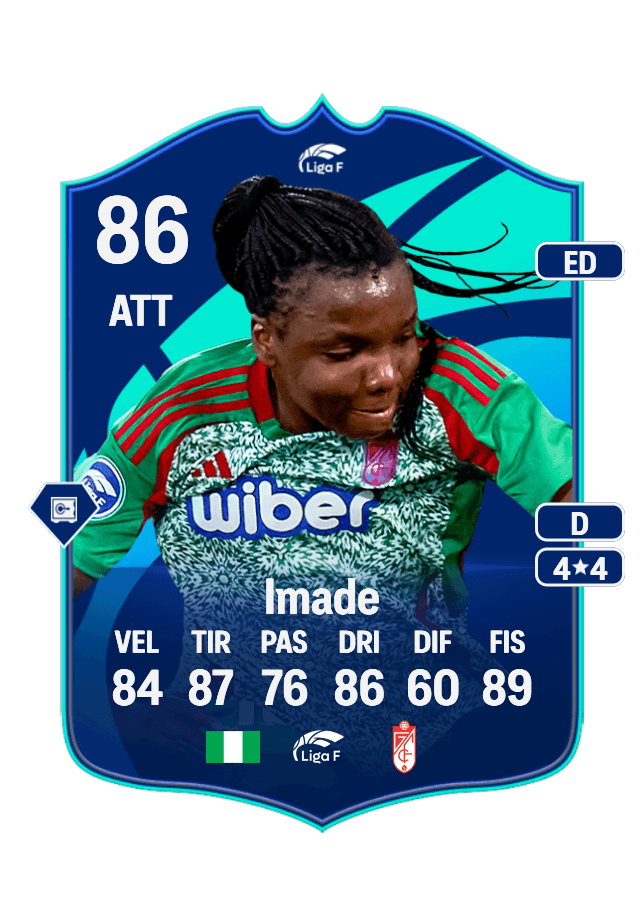 Edna Imade card