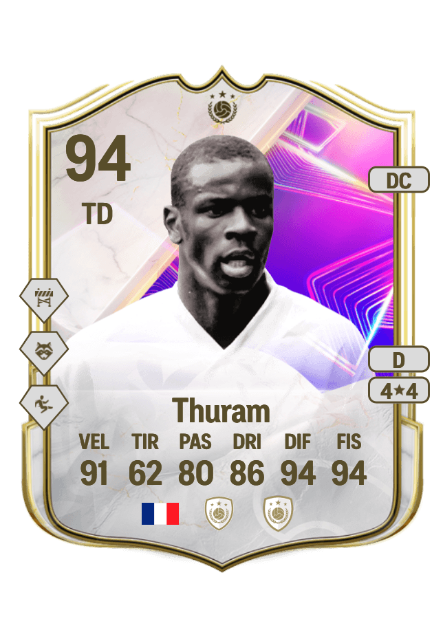 Lilian Thuram card