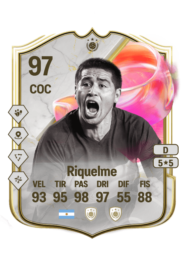 Juan Román Riquelme card
