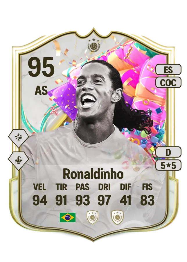 Ronaldinho card