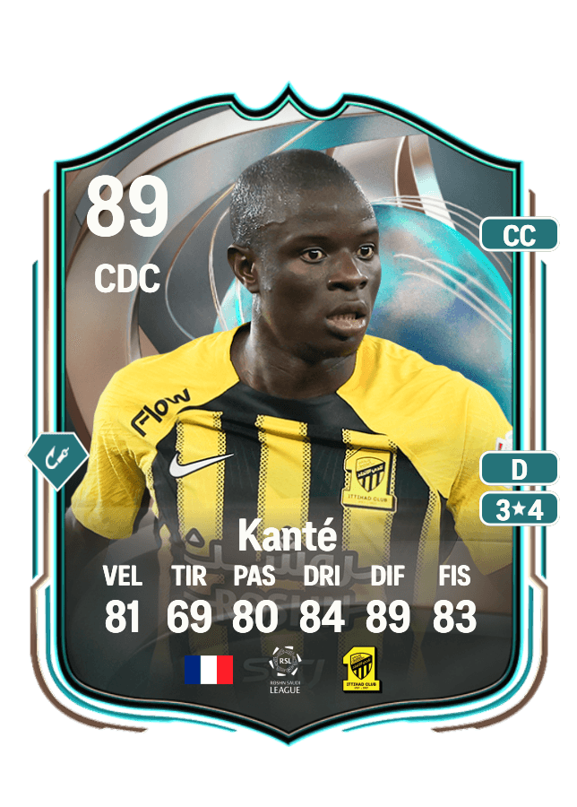 N'Golo Kanté card