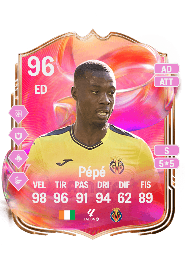 Nicolas Pépé card