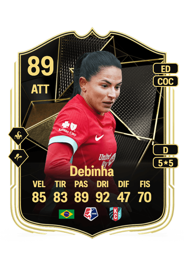 Debinha card