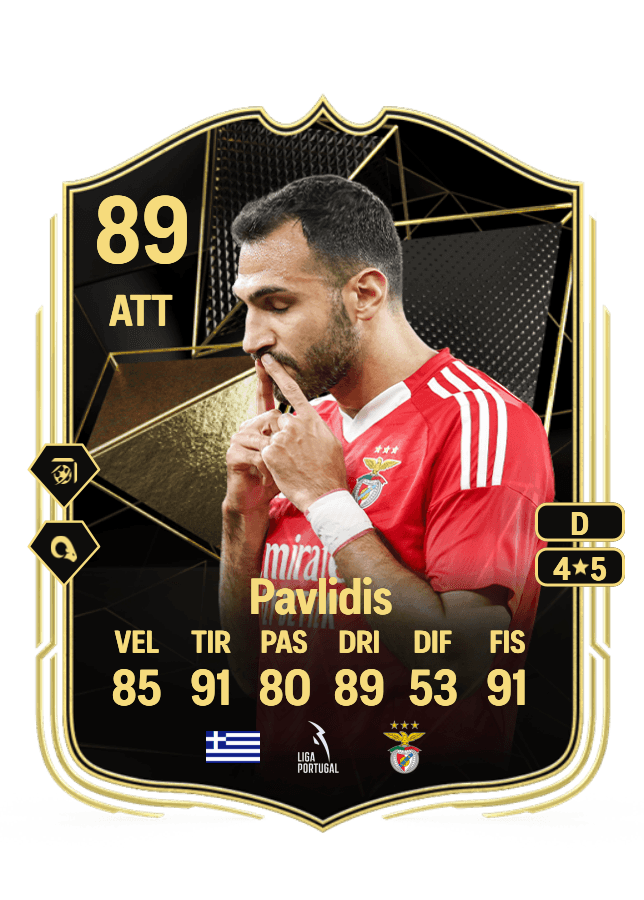 Vangelis Pavlidis card