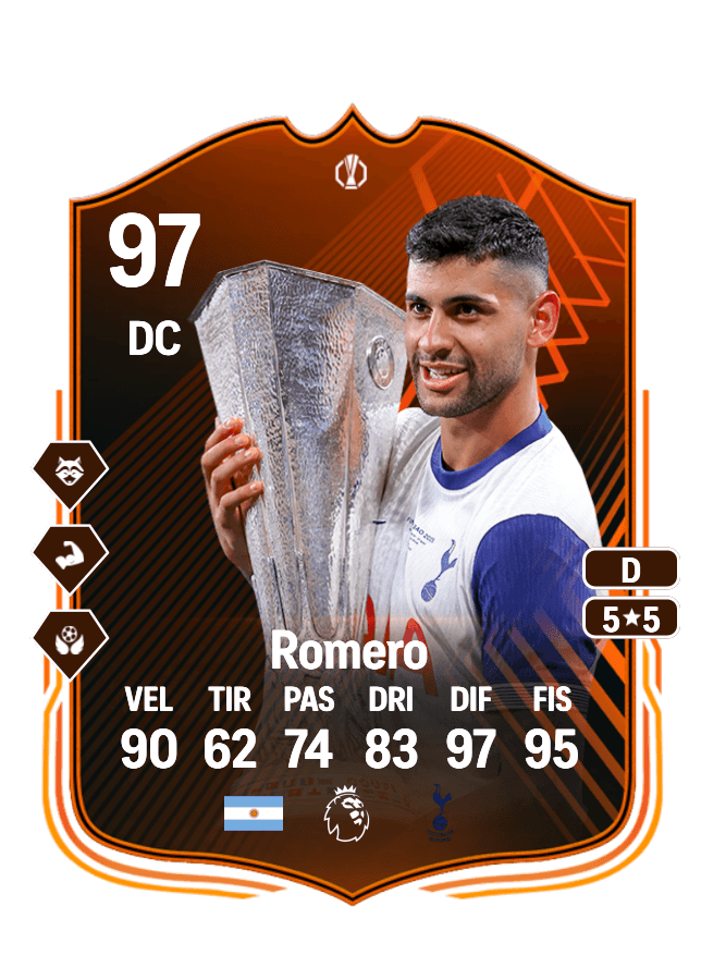 Cristian Romero card