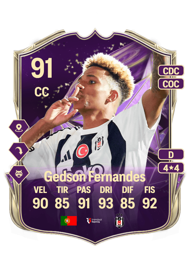 Gedson Fernandes card