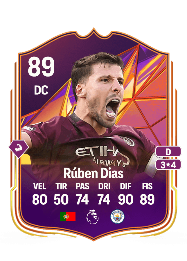 Rúben Dias card