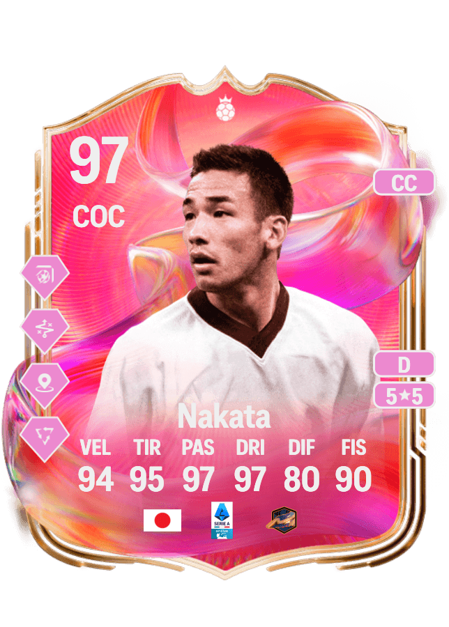 Hidetoshi Nakata card