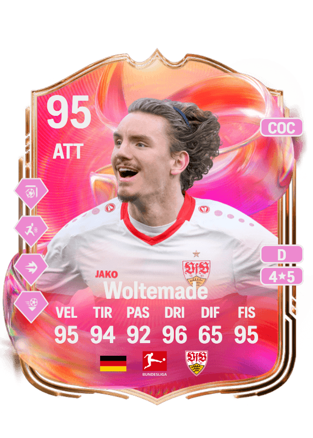 Nick Woltemade card