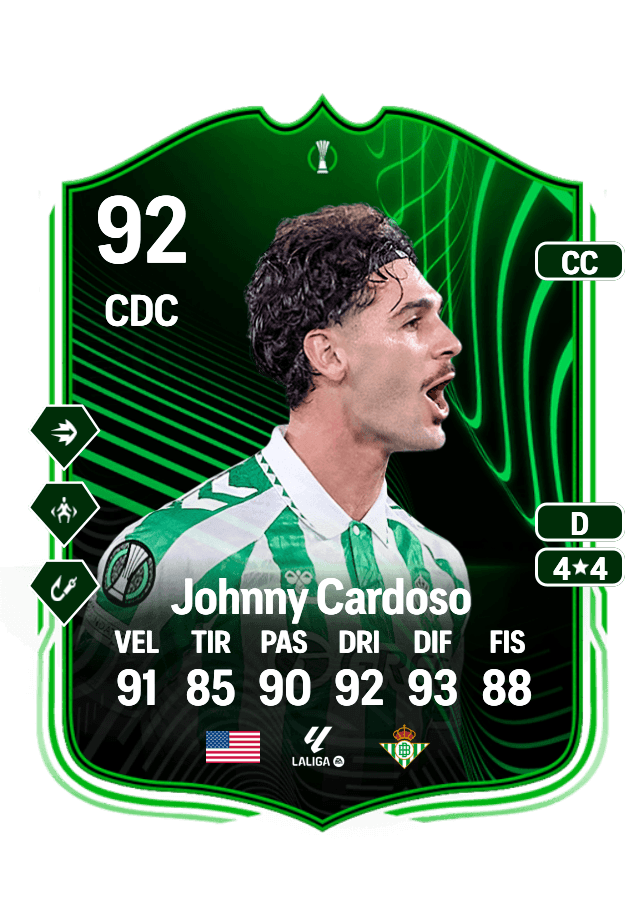 Johnny Cardoso card