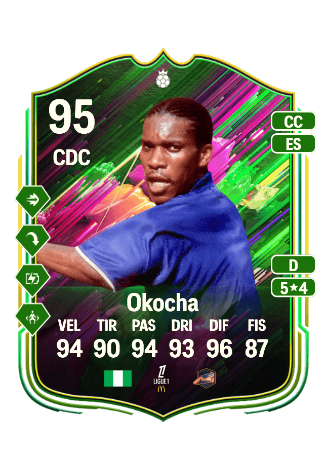 Jay-Jay Okocha card