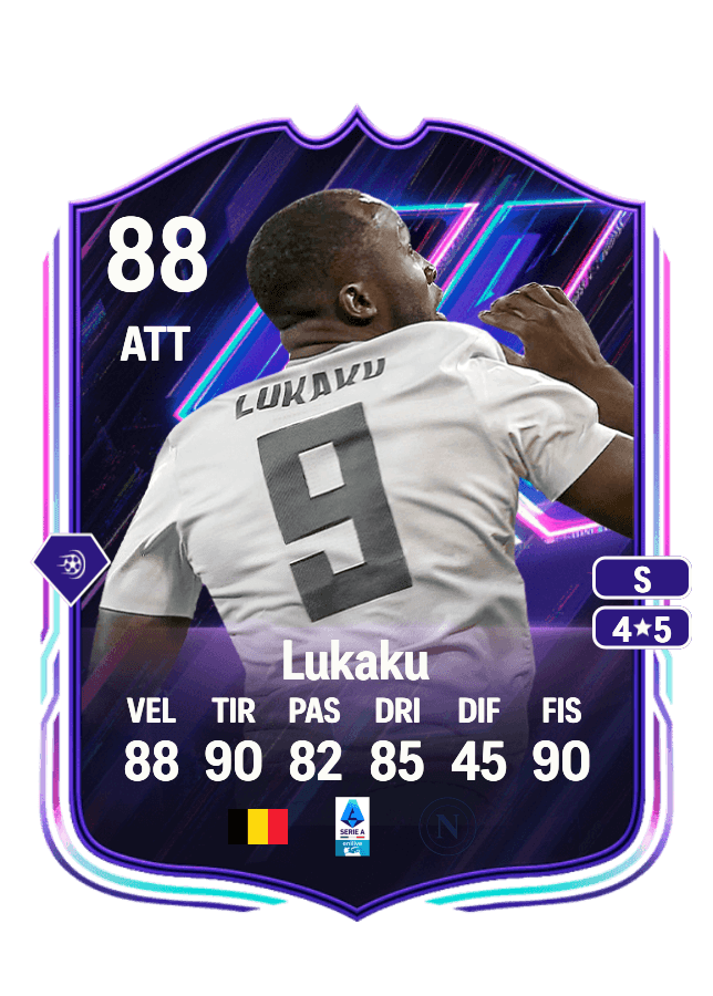 Romelu Lukaku card