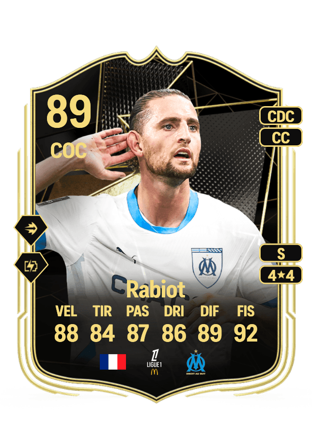 Adrien Rabiot card