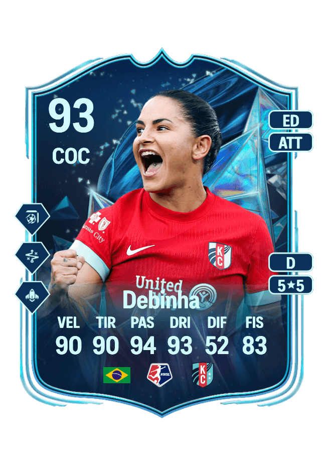 Debinha card