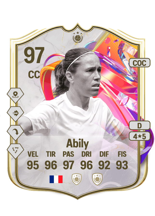Camille Abily card