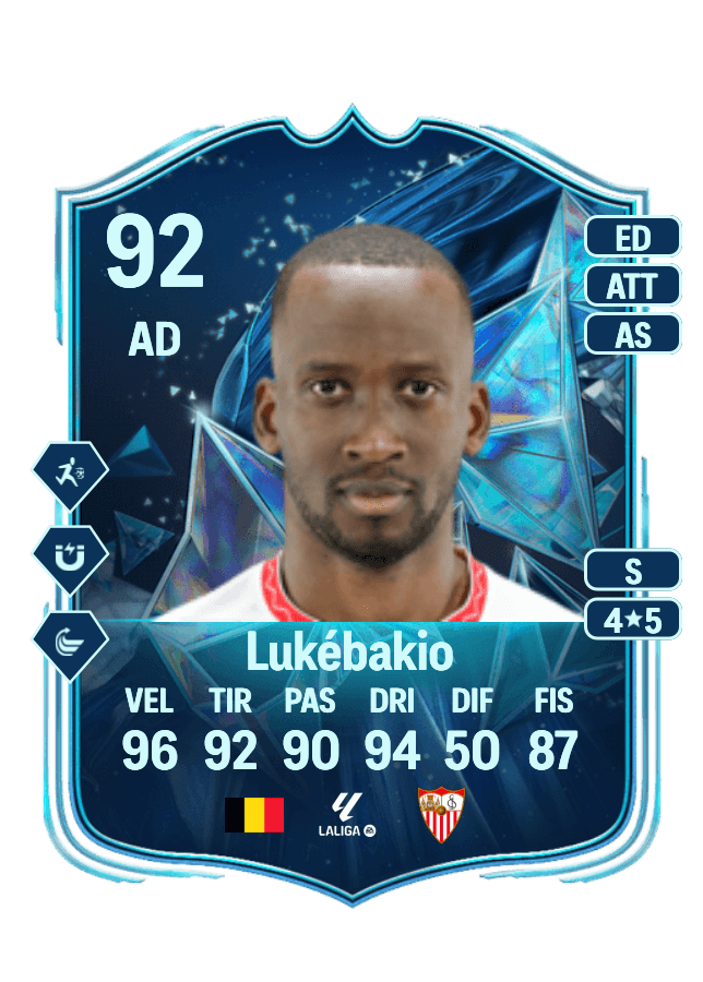 Dodi Lukébakio card