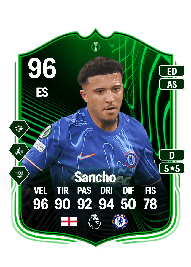 Jadon Sancho card