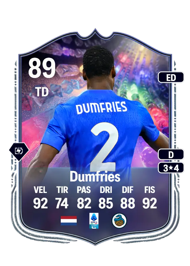 Denzel Dumfries card