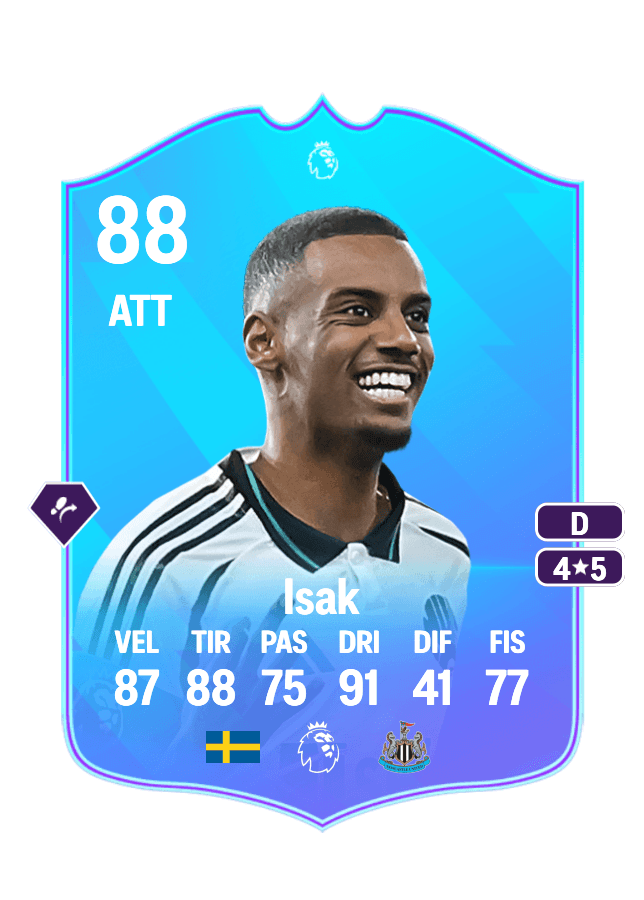 Alexander Isak card