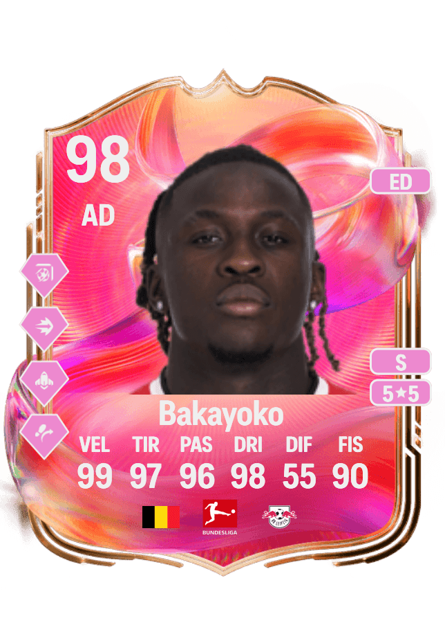 Johan Bakayoko card