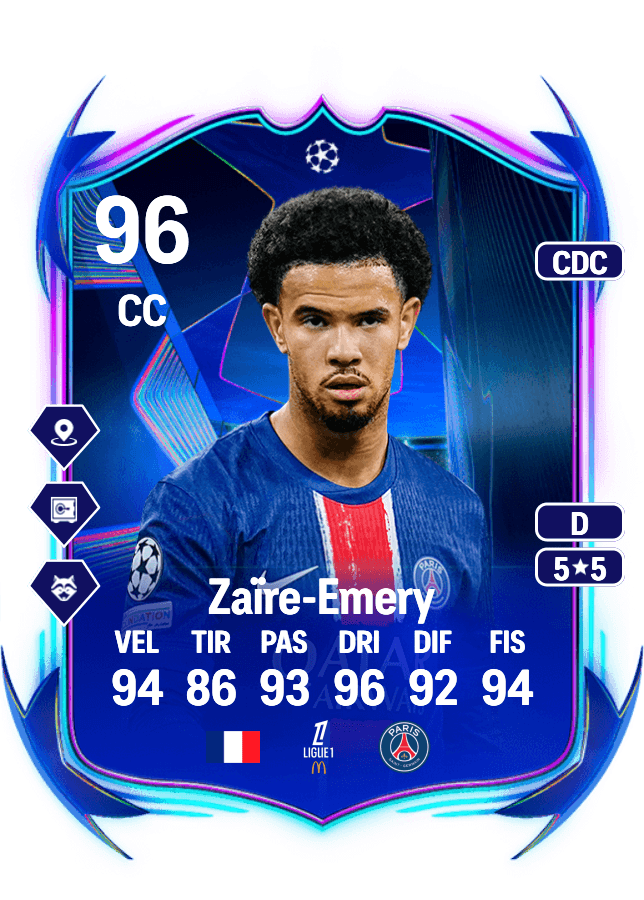Warren Zaïre-Emery card