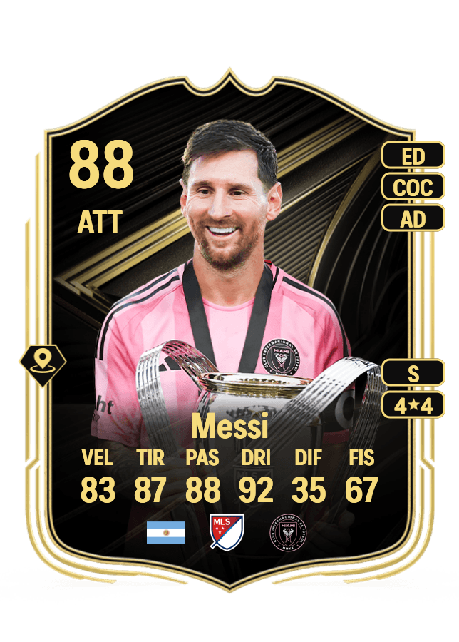 Lionel Messi card