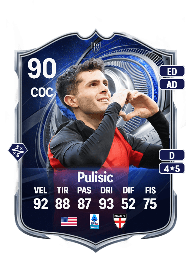 Christian Pulisic card