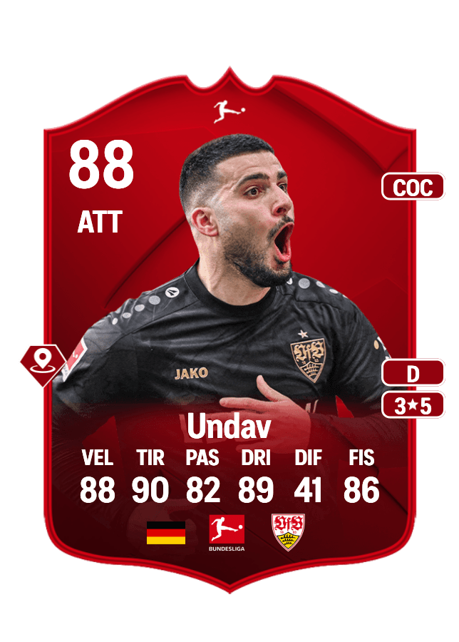 Deniz Undav card