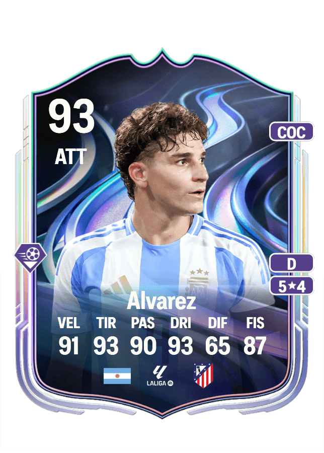 Julián Alvarez card